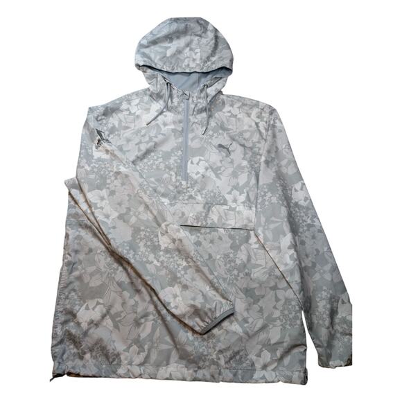 Puma Golf Tennessee Unisex Medium Floral Windbreaker Lightweight Fall - Picture 2 of 8